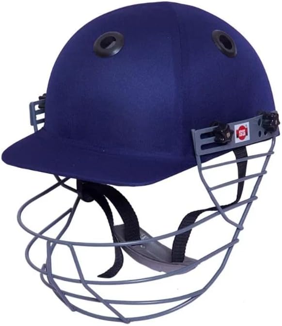 SS Cricket Prince Helmet Navy Blue Color