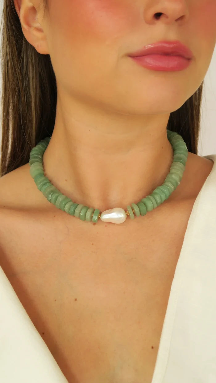 St. Croix Collar- Apple Green