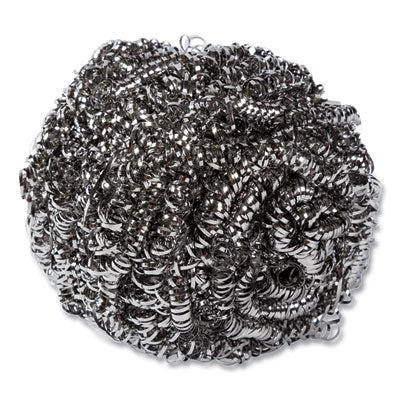 STAINLESS STEEL SPONGES, 12/PKG