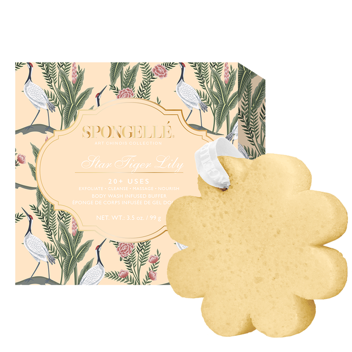 Star Tiger Lily Art Chinois Body Buffer