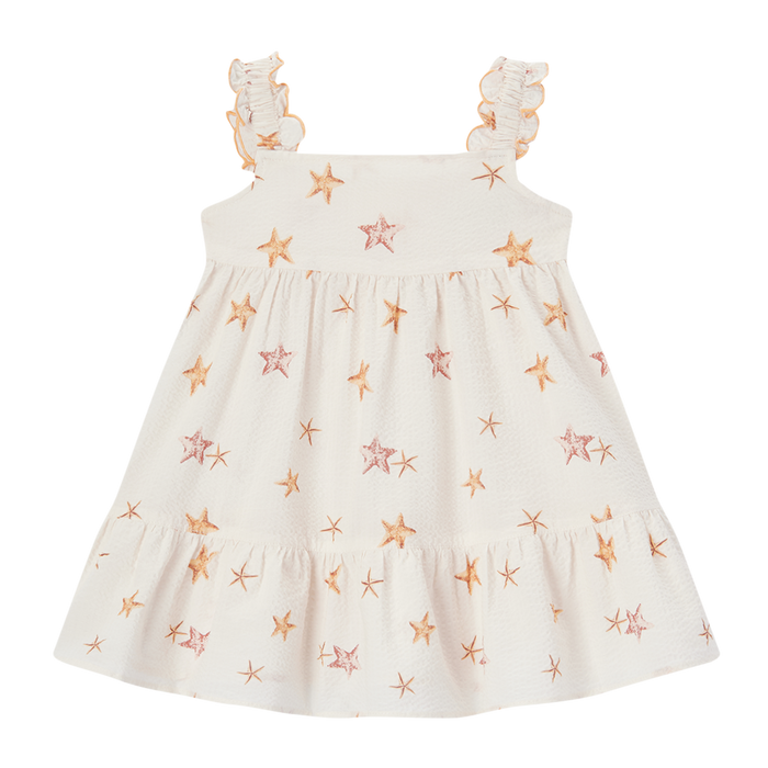 Starfish Dreams Ruffle Tiered Dress