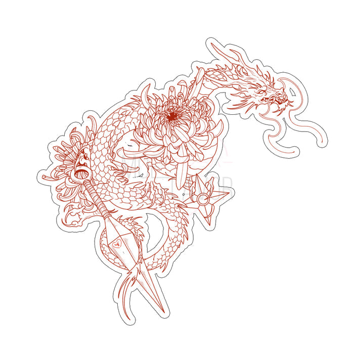 Stealth Dragon Tattoo