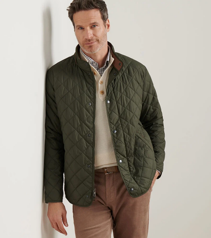 Suffolk Coat - Dark Olive
