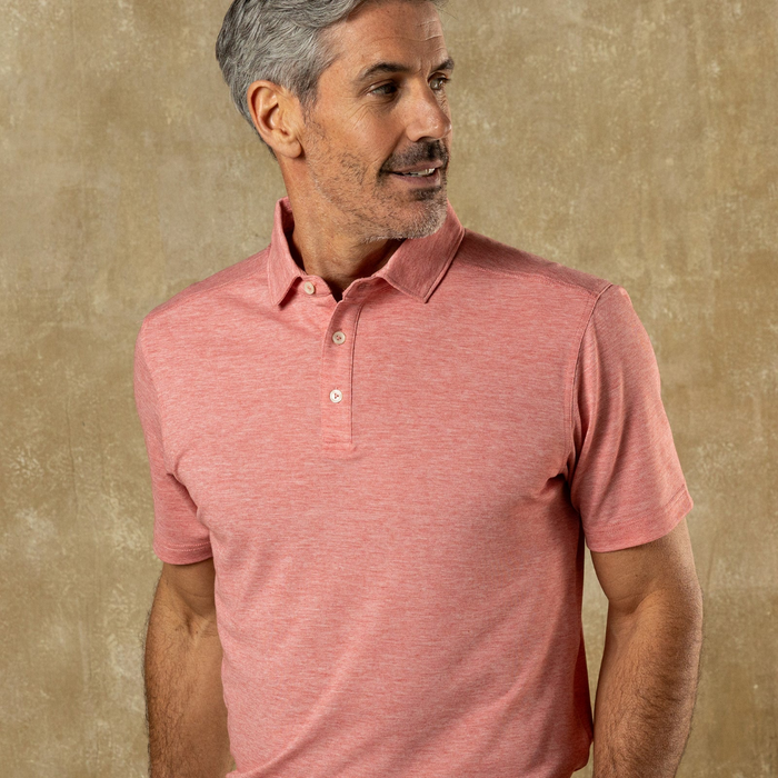 Summerford Performance Pique Polo - Classic Red