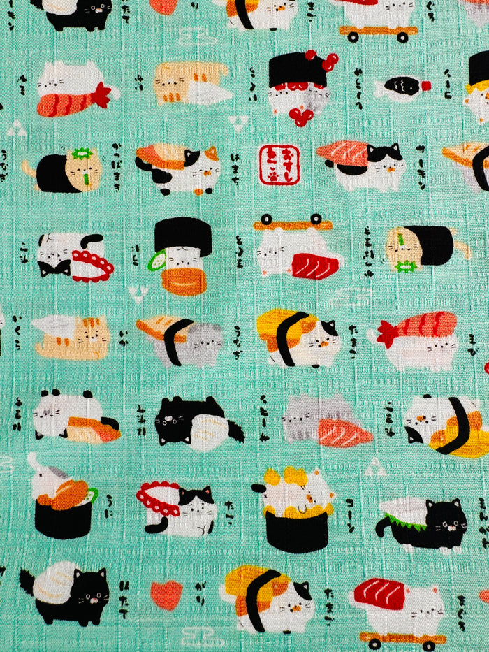 Sushi Cat - Mint (C) - Cosmo