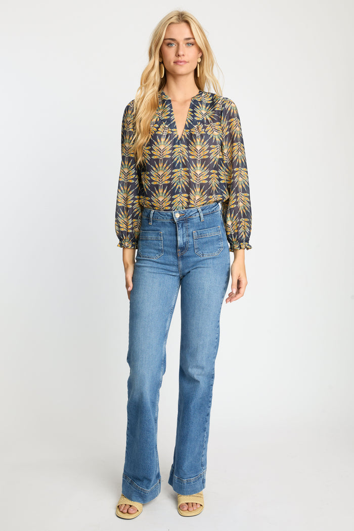 Sutton Deco Plume Top