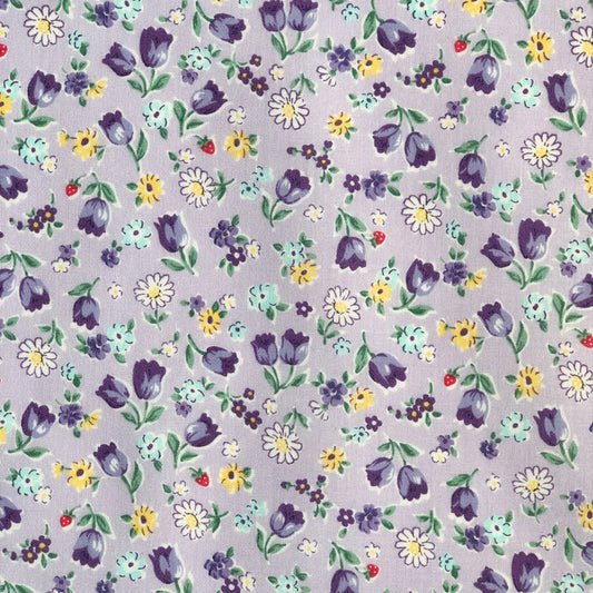Sweet Tulip - Purple - Atsuko Matsuyama - 30's Collection - Yuwa