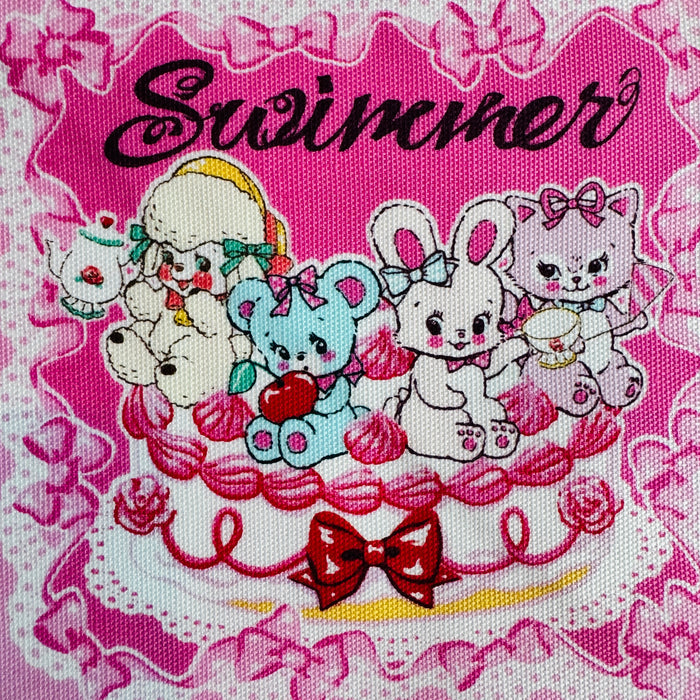Swimmer - Happy Birthday - Pink - Kokka