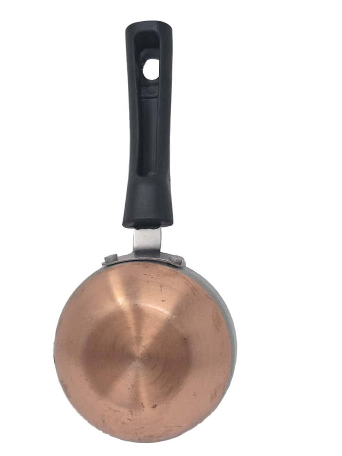 TABAKH Copper Base Stainless Steel Tadka Pan