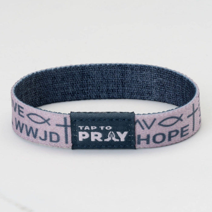 Taupe | Symbols of Faith| Tap To Pray® Wristband