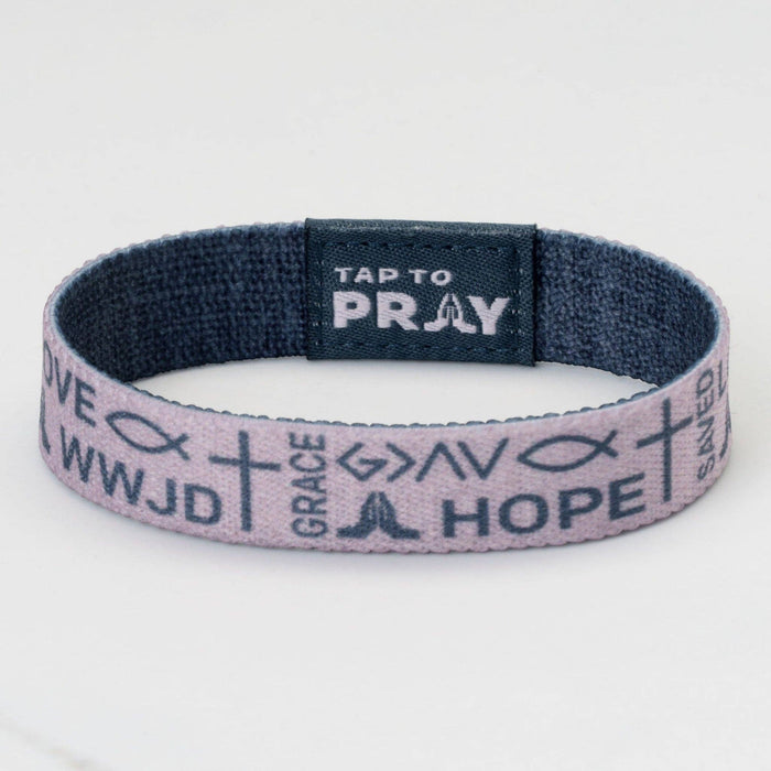 Taupe | Symbols of Faith| Tap To Pray® Wristband