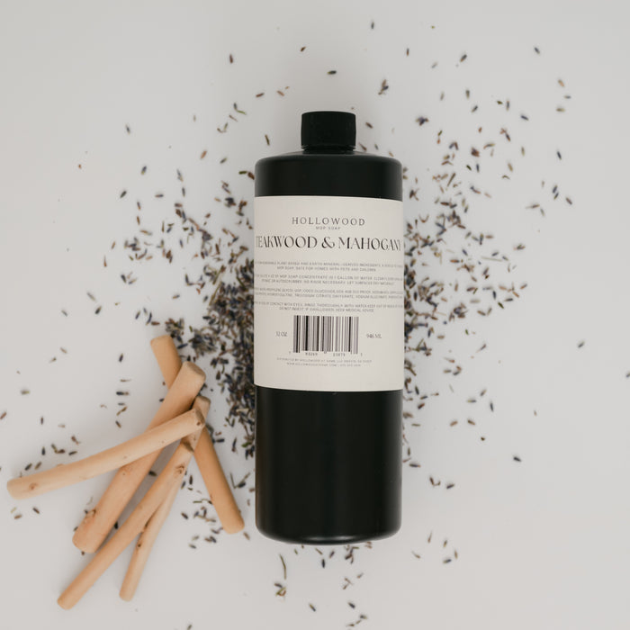 TEAKWOOD MAHOGANY | MOP SOAP