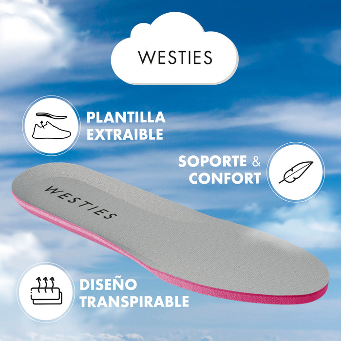 Tenis Raiser Sintetico Multicolor Westies