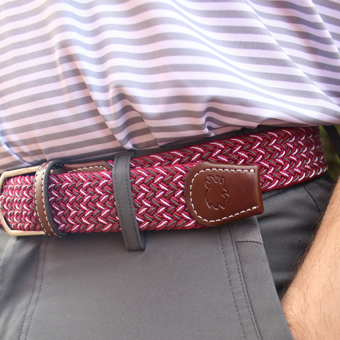 The Blackjack Woven Stretch Belt