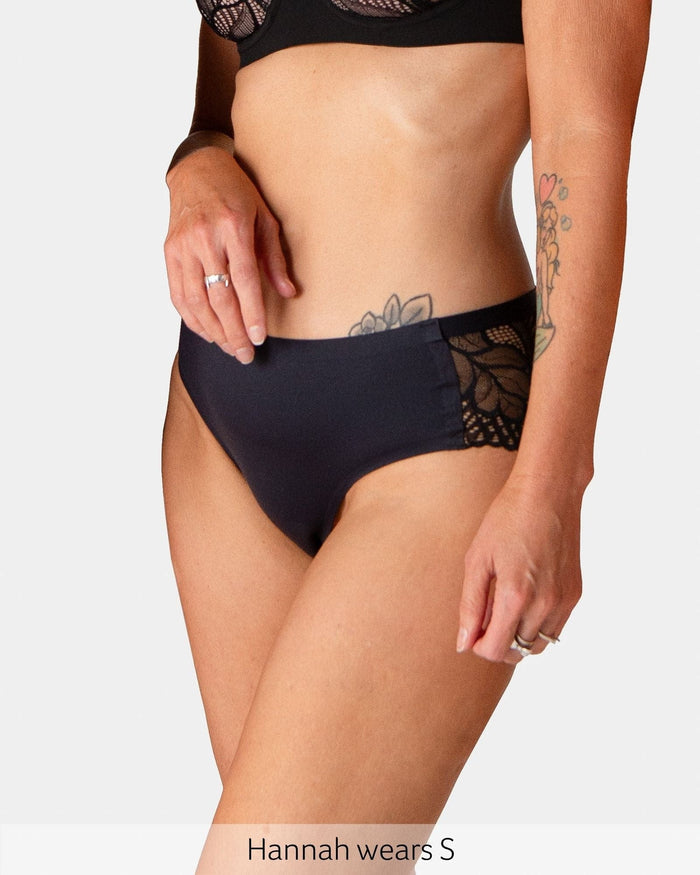 The Classic Vanishing Bikini Brief - Black