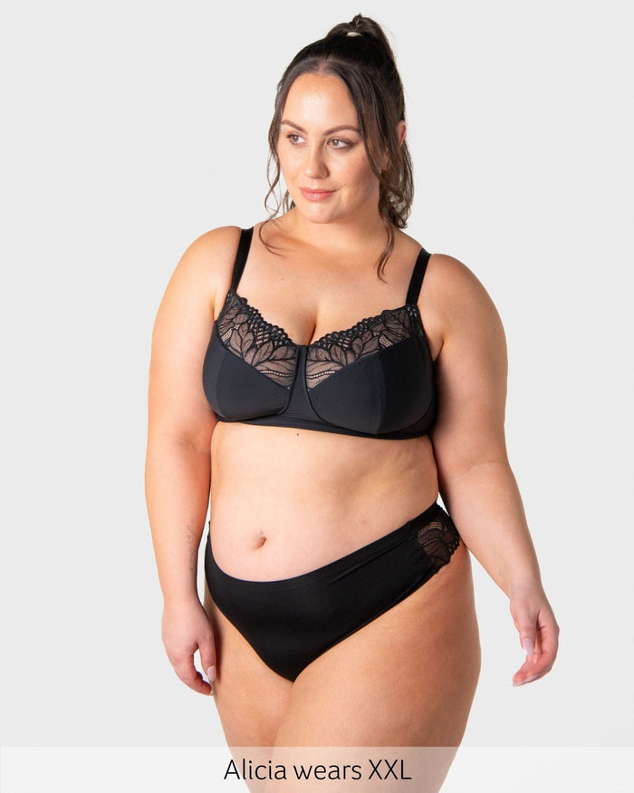 The Classic Vanishing Bikini Brief - Black