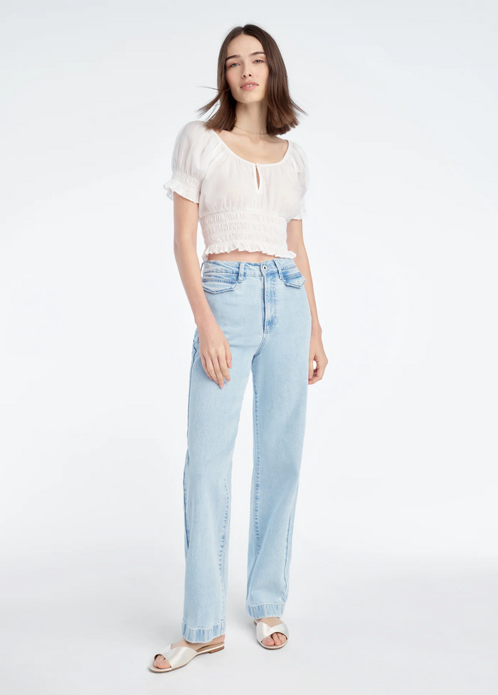 The Kelly High Rise Straight Trouser - Westwood