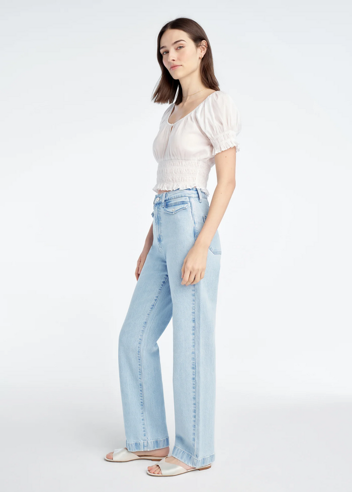 The Kelly High Rise Straight Trouser - Westwood