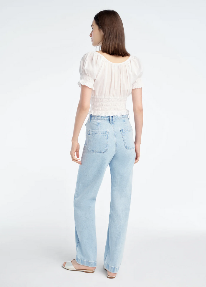 The Kelly High Rise Straight Trouser - Westwood