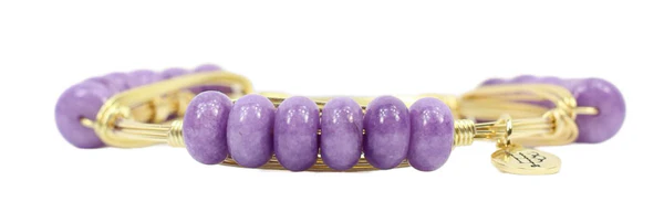 The Lilac Bangle Bracelet - Standard