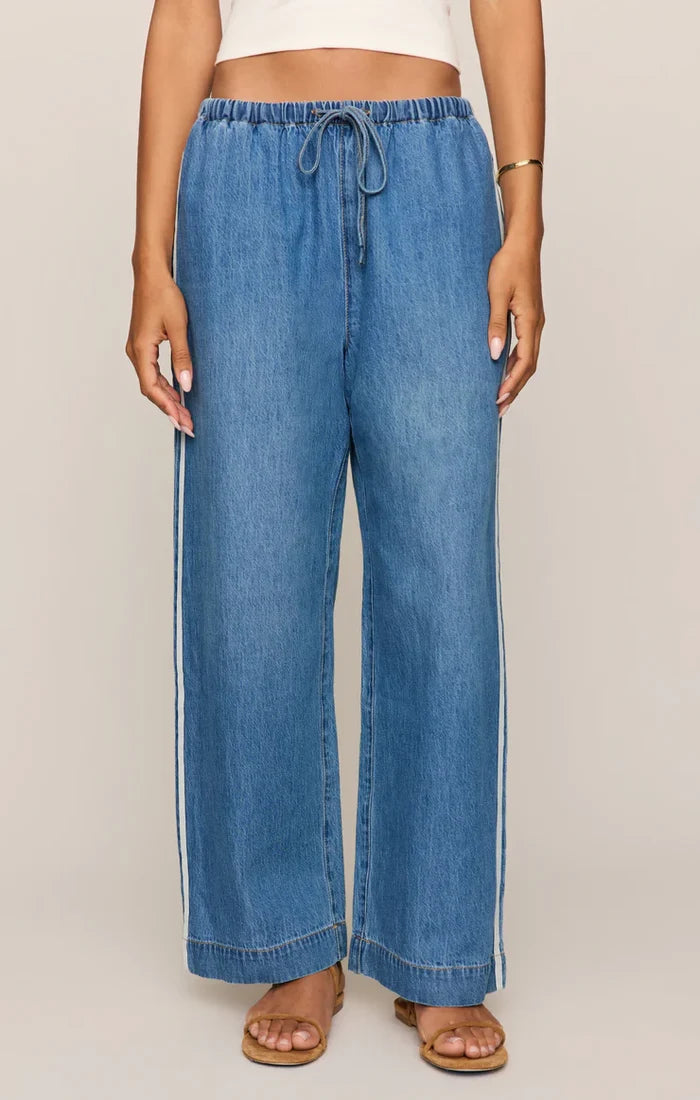 The Sidelines Denim Track Pant