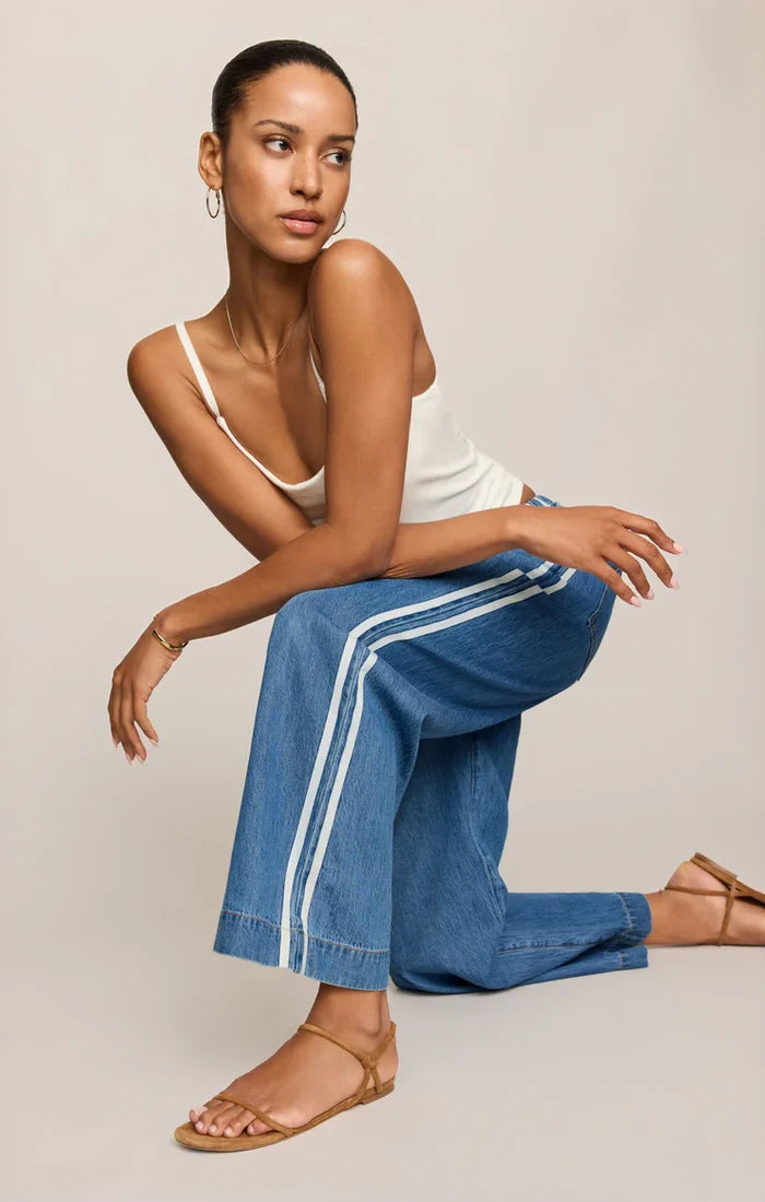 The Sidelines Denim Track Pant