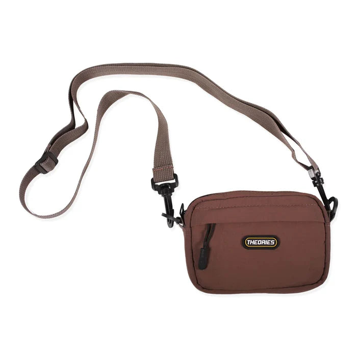THEORIES - RIPSTOP POINT AND SHOOT POUCH BROWN