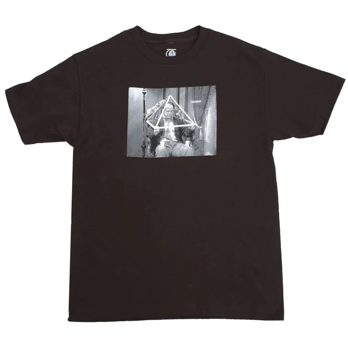 THEORIES - TRINITY OF COSTANZA TEE BLACK