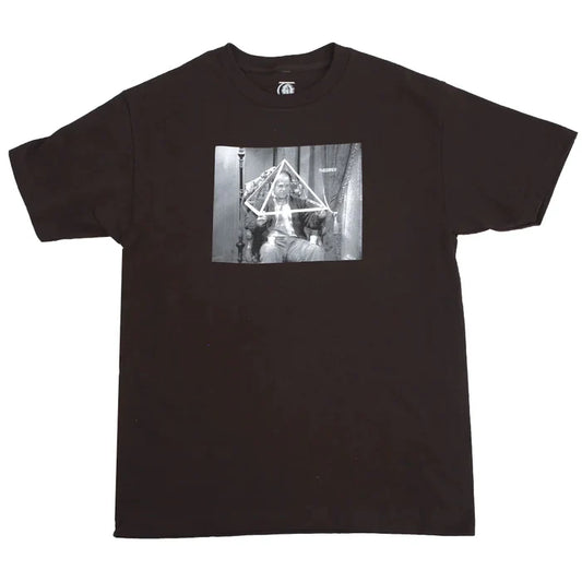 THEORIES - TRINITY OF COSTANZA TEE BLACK
