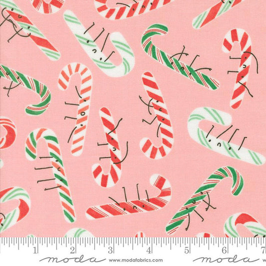 Tiny Christmas - Candy Cane - Cotton Candy - LizzyHouse - Moda