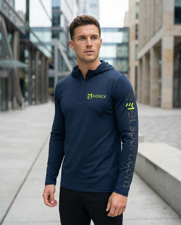 Titan Hoodie Navy Blue