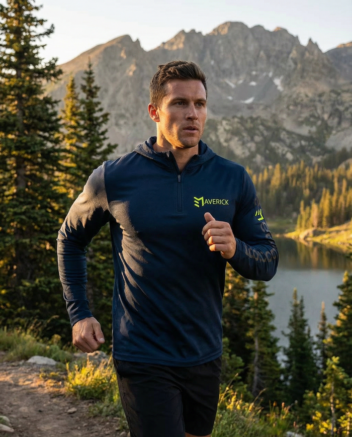 Titan Hoodie Navy Blue