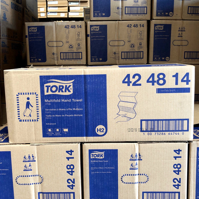 TORK PREMIUM ADVANCED MULTIFOLD TOWEL 4000/CS (424824)