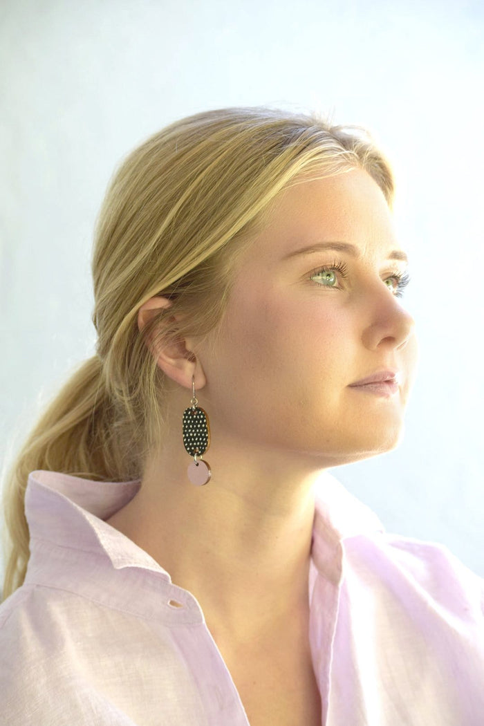 Törmi Design Leikki Earrings Pink