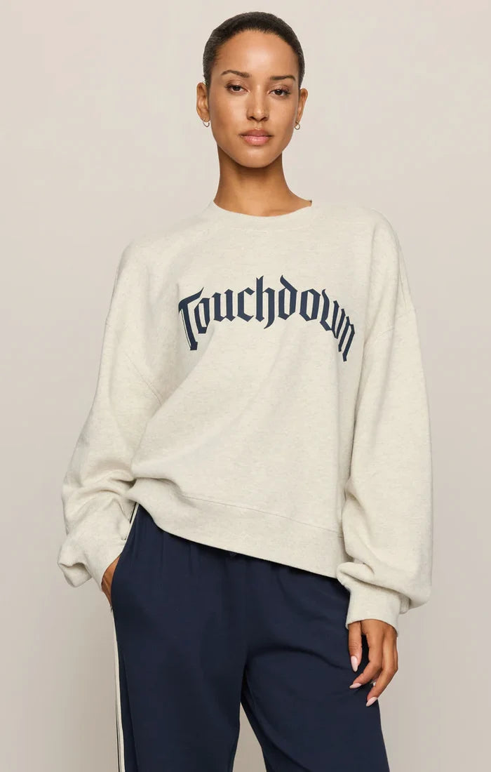 Touchdown Landmark Sweatshirt-Feather Grey