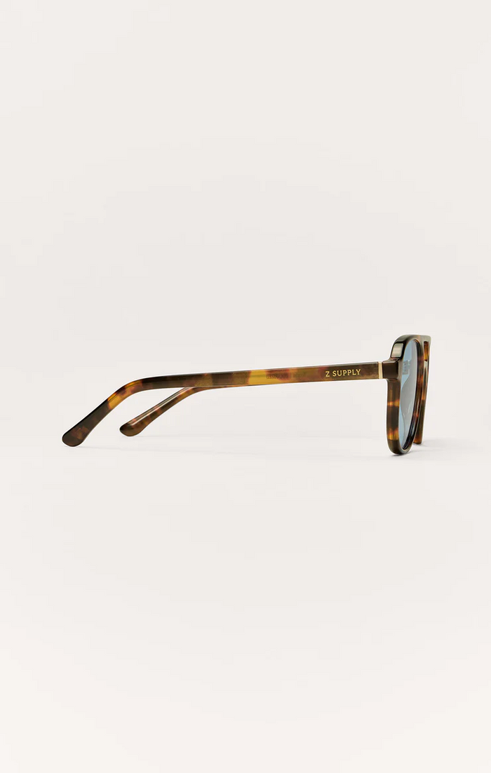 Tourist Polarized Sunglasses - Tortoise Blue