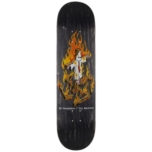 TOY MACHINE - TEMPLETON CHARRED CROSS DECK 8.5