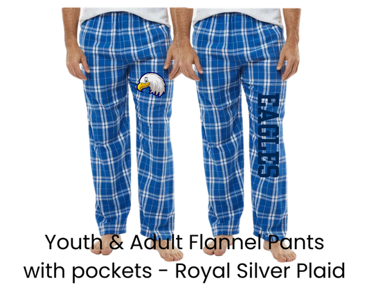 UES Underwood Elementary School Flannel Pants with Pockets - Youth & Adult