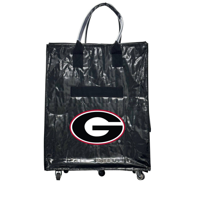 UGA Black Rolling Bag