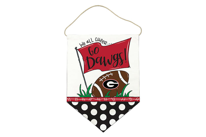 UGA WE ALL CHEER DOORHANGER