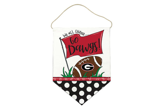 UGA WE ALL CHEER DOORHANGER