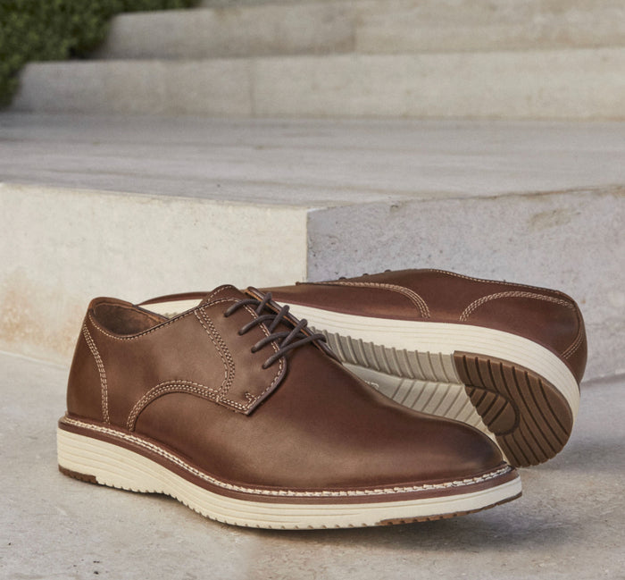 Upton Plain Toe - TAN FULL GRAIN