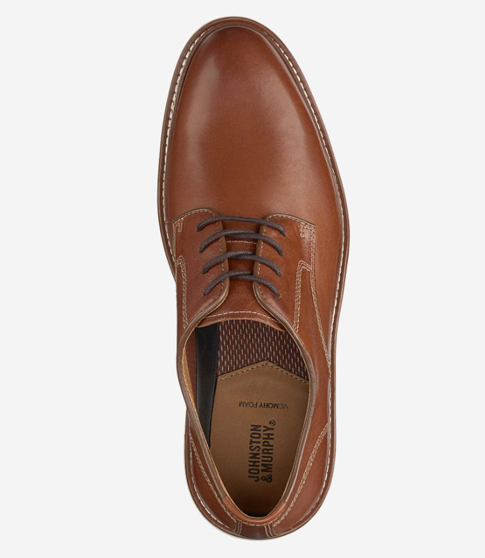 Upton Plain Toe - TAN FULL GRAIN