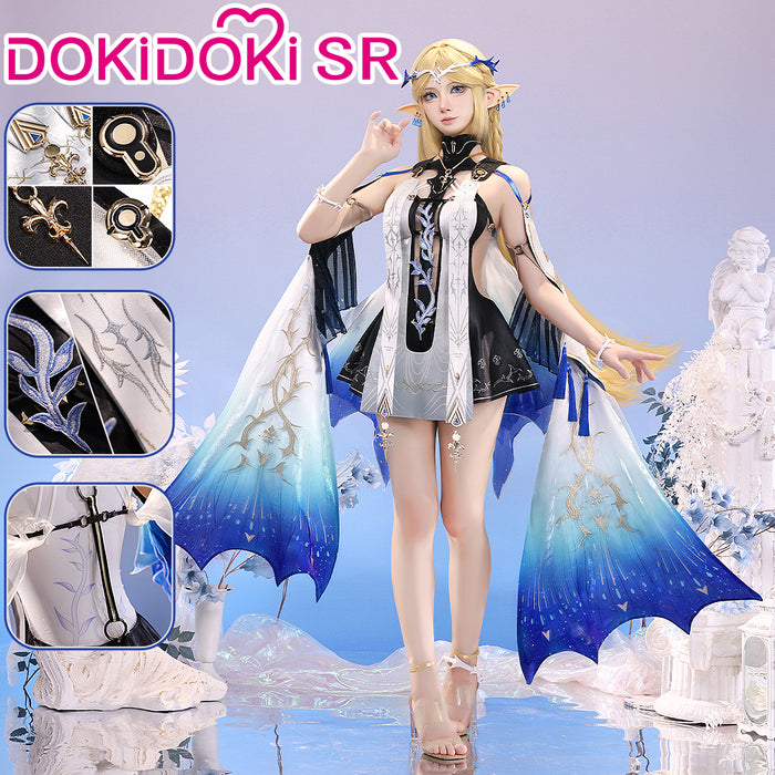 【US LOCAL SHIPPING 】DokiDoki-SR Game Wuthering Waves Cosplay Cartethyia Costume
