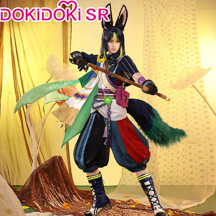 【US Local Shipping】DokiDoki-SR Game Genshin Impact Cosplay Tighnari Costume Dendro Sumeru / Shoes