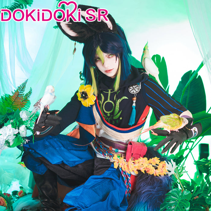 【US Local Shipping】DokiDoki-SR Game Genshin Impact Cosplay Tighnari Costume Dendro Sumeru / Shoes
