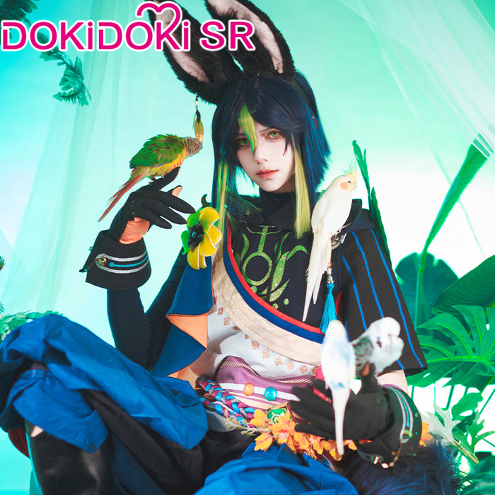 【US Local Shipping】DokiDoki-SR Game Genshin Impact Cosplay Tighnari Costume Dendro Sumeru / Shoes