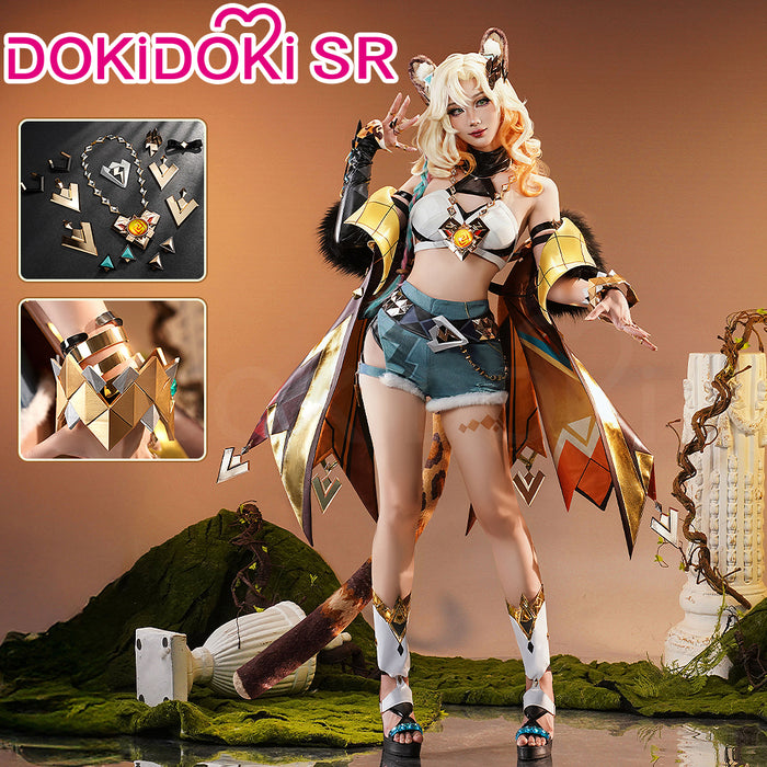 【US Local Shipping】【Size S-2XL】DokiDoki-SR Game Genshin Impact Cosplay Xilonen Costume Natlan