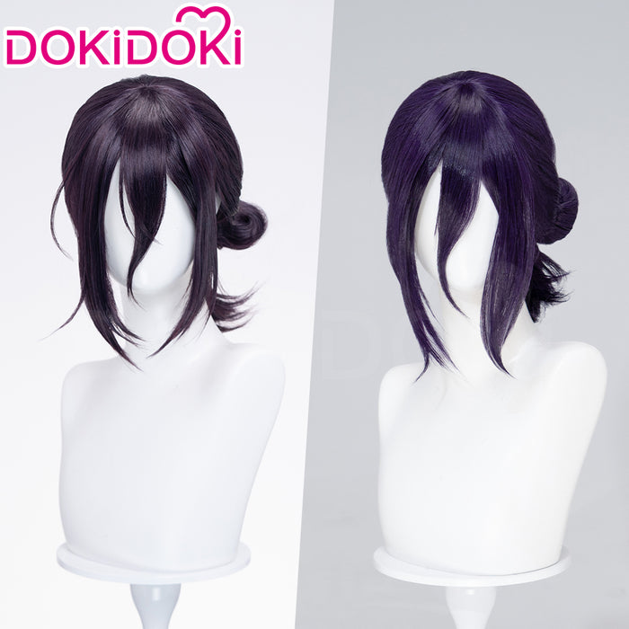 【US/EU Local Shipping】DokiDoki Manga Coslay Wig / Choker Women Purple
