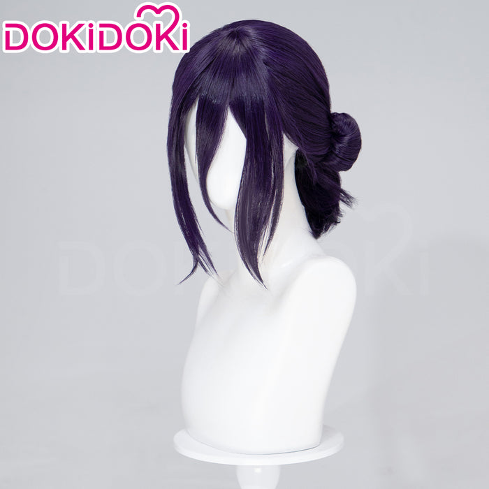 【US/EU Local Shipping】DokiDoki Manga Coslay Wig / Choker Women Purple